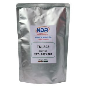NDR Konica Minolta TN323 Use in Bizhub 227 287 367 Toner Powder 500g